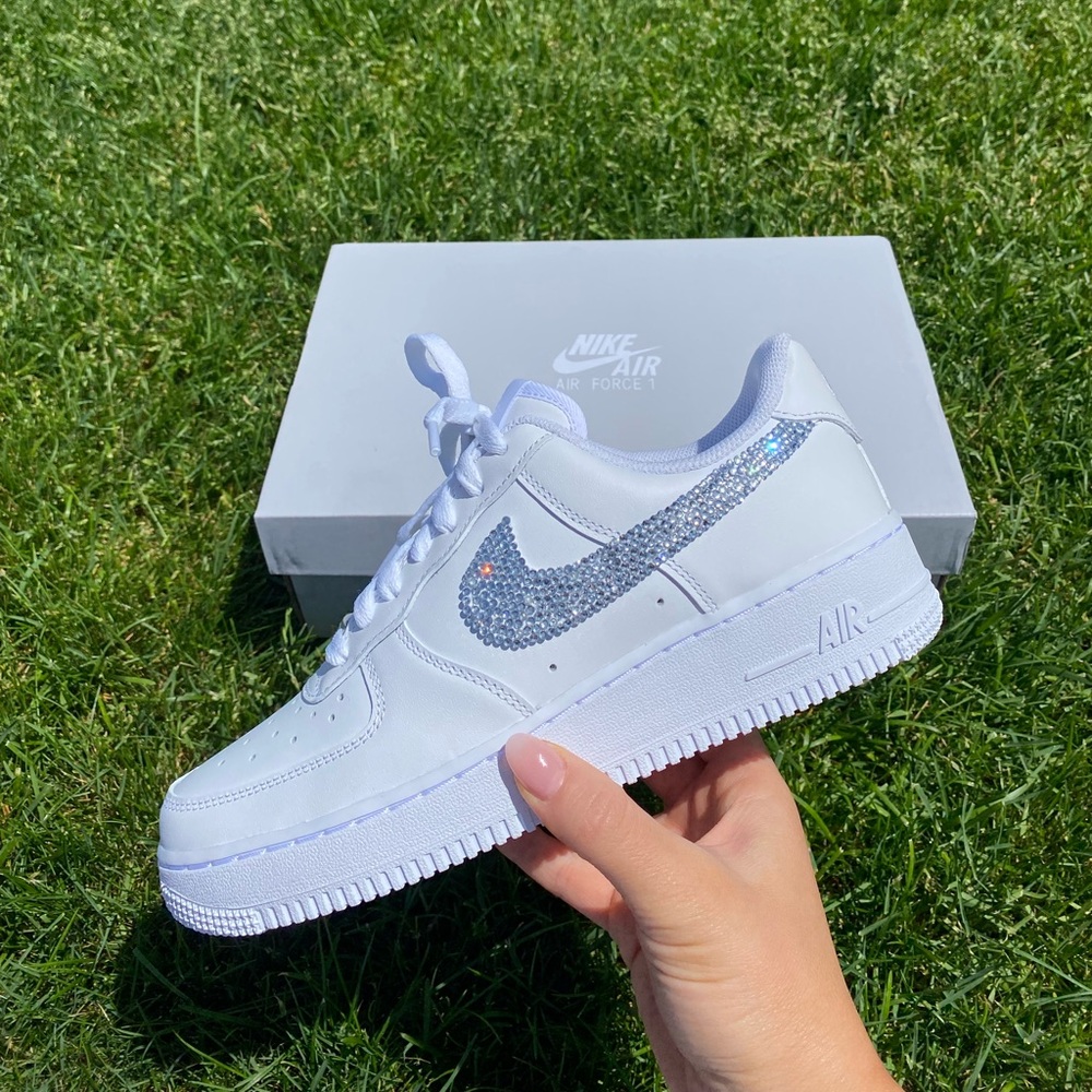 Bedazzled Air Force 1s
